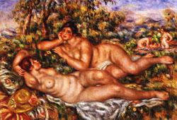 The Bathers, Auguste renoir